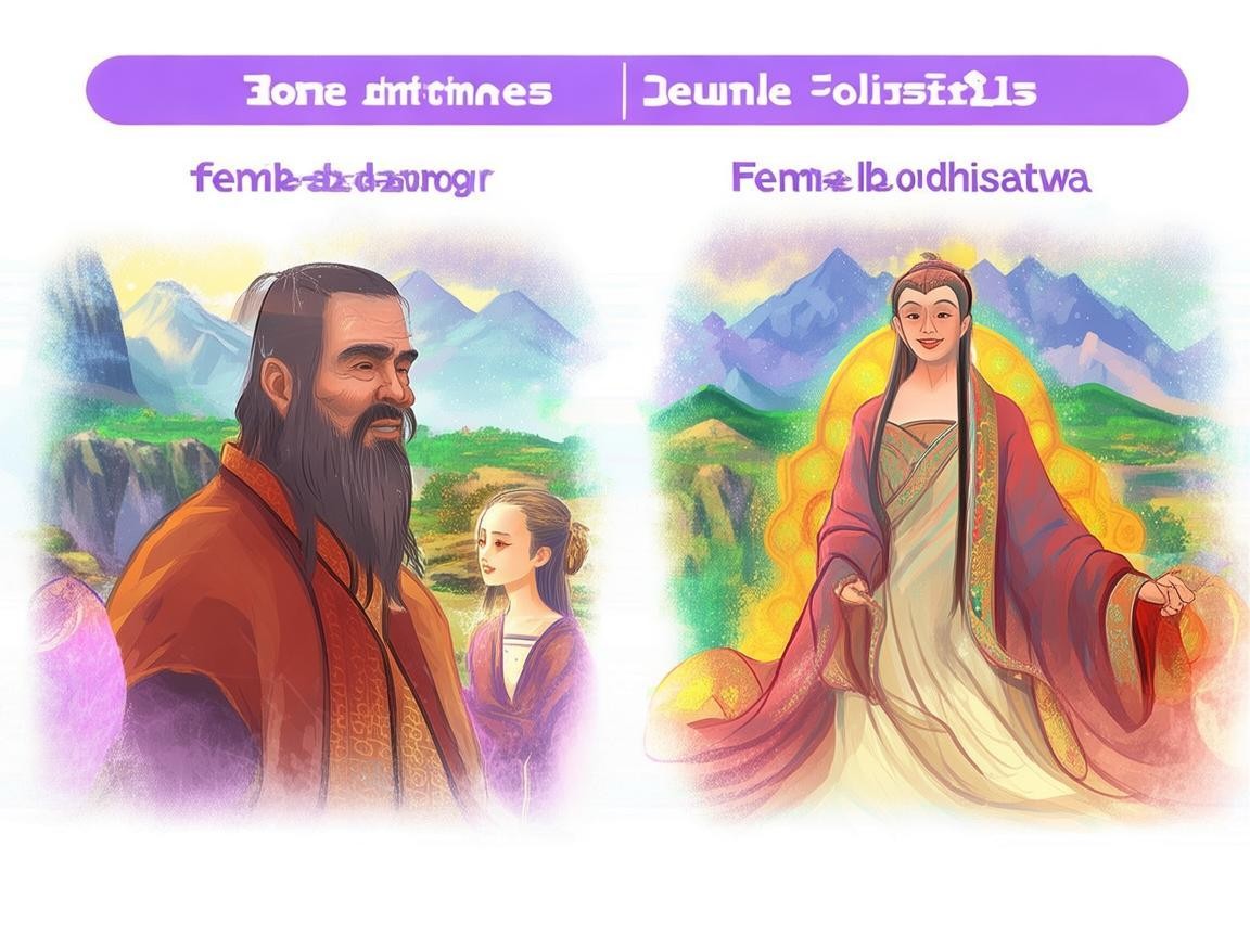 《西游记》中唐僧对女性称呼的区别：女施主与女菩萨